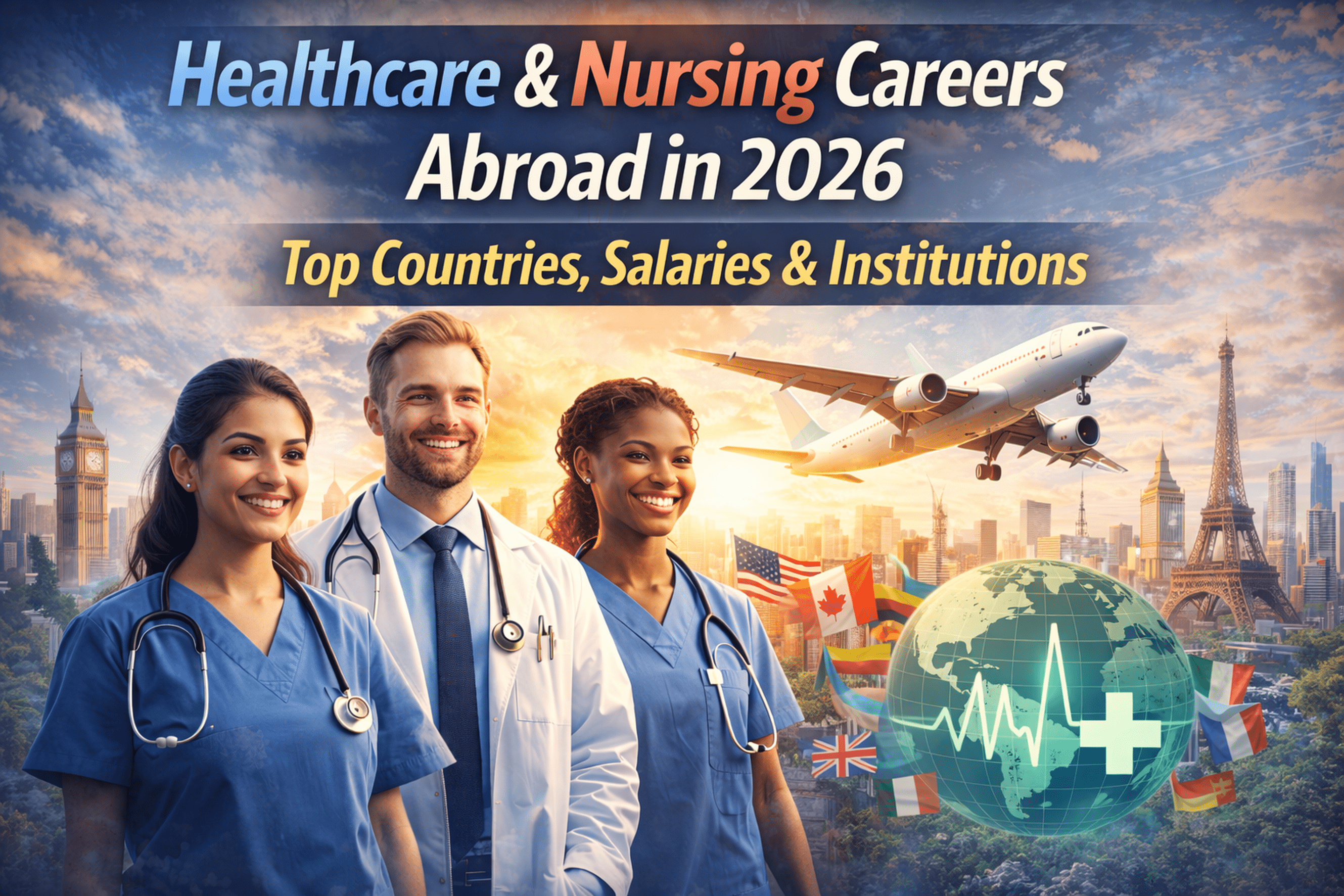 HEALTHCARE & NURSING CAREERS ABROAD IN 202  - TOP COUNTRIES, SALARIES & INSTITUTIONS